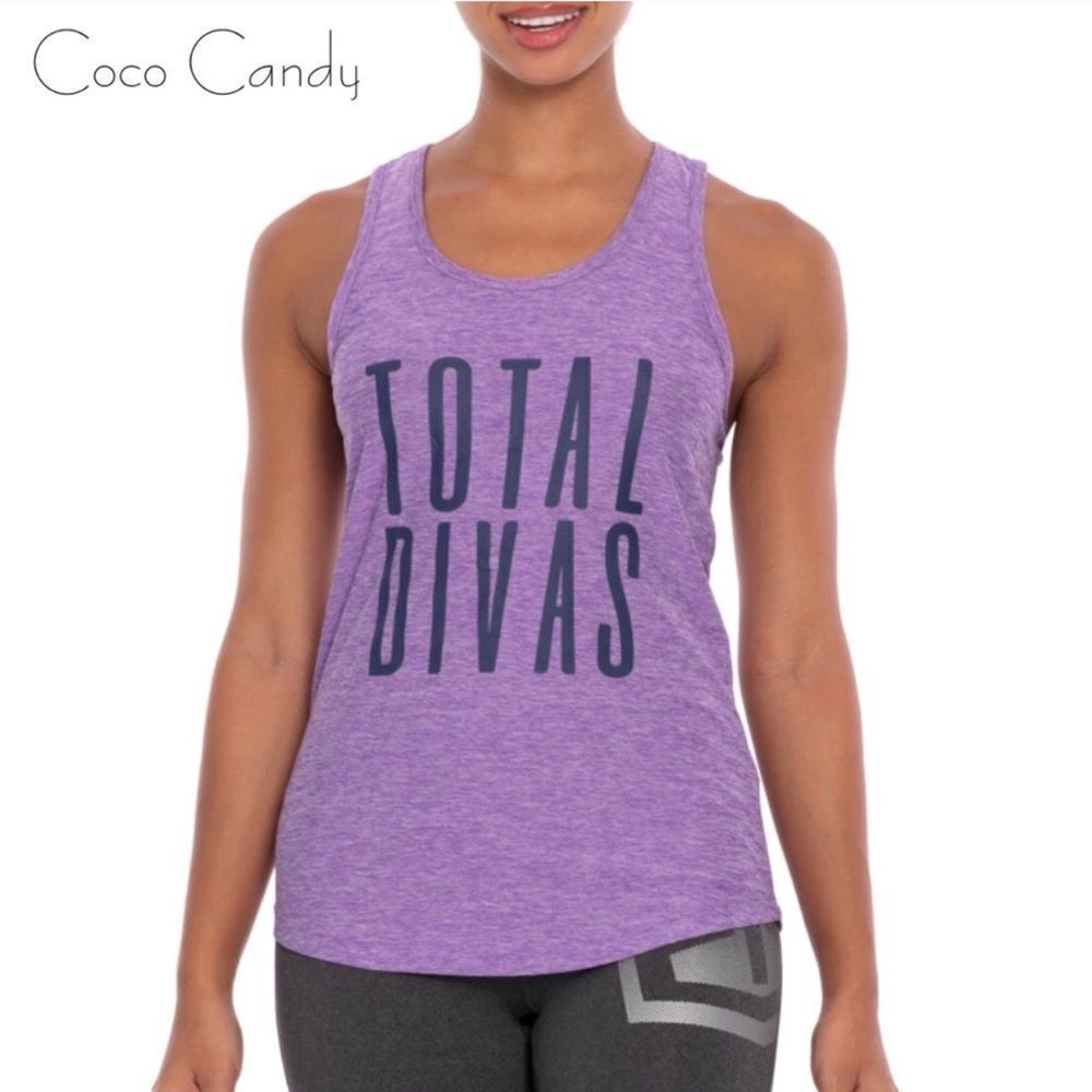 🆕Tapout Logo Purple Tank Top